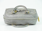 Loewe Amazona 28 Anagram Mini Boston Bag Leather Gray — view 5
