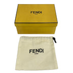 Fendi Key Holder Nanomontresor Charm Blue Green Bag Motif Leather — view 6