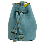 Fendi Key Holder Nanomontresor Charm Blue Green Bag Motif Leather — view 4