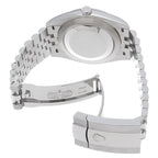 Rolex Datejust 41 Watch Jubilee Diamond Calf-t Box 18k White Gold SS — view 5