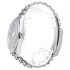 Rolex Datejust 41 Watch Jubilee Diamond Calf-t Box 18k White Gold SS — view 3