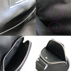 Louis Vuitton Ten Avenue Sling Bag Taiga Leather Black Silver — view 7
