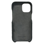Dior Mobile Phone Case Lady Blue Gray Leather — view 2