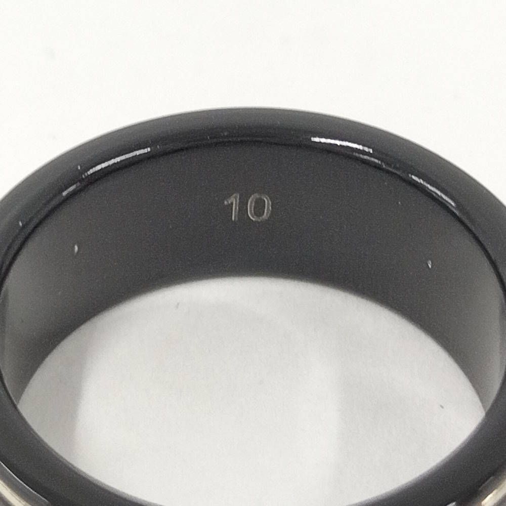 Gucci Icon Ring Ceramic Black Gold