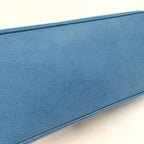 Prada Handbag Leather Blue — view 7