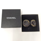 Chanel Earrings Plated Black Gold — view 9