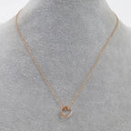 Gucci Necklace Icon Amor 18k Pink Gold Diamond — view 8