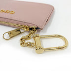 Gucci Script Coin Case Leather Pink — view 4