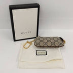 Gucci Coin Case GG Supreme Coating Brown — view 8