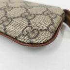Gucci Coin Case GG Supreme Coating Brown — view 3