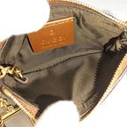 Gucci Coin Case GG Supreme Coating Brown — view 7