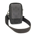Louis Vuitton Double Phone Pouch Monogram Eclipse Reverse
