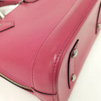 Louis Vuitton Alma BB 2-Way Handbag Epi Leather Hot Pink — view 3