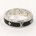 Louis Vuitton Ring Spike Silver Black