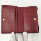 Bottega Veneta Wallet Cassette Small Maxi Intrecciato Leather Navy — view 2