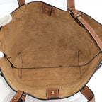 Celine Mini Cabas Anais Cuir 2-Way Bag with Triomphe Leather Brown — view 9