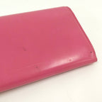 Saint Laurent Wallet Leather Pink — view 6