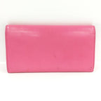 Saint Laurent Wallet Leather Pink — view 4