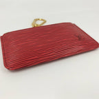 Louis Vuitton Pochette Cles Epi Castilian Red — view 4
