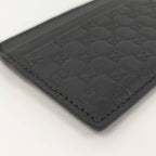 Gucci Micro Guccissima Card Case Nero — view 4