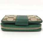 Gucci Bifold Wallet GG Canvas Green — view 6