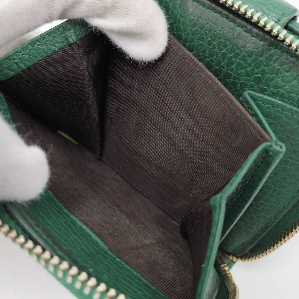 Gucci Bifold Wallet GG Canvas Green — view 8
