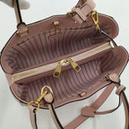 Louis Vuitton Montaigne MM 2-Way Shoulder Bag Empreinte Pink — view 9