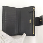 Prada Bifold Wallet Leather Black — view 7