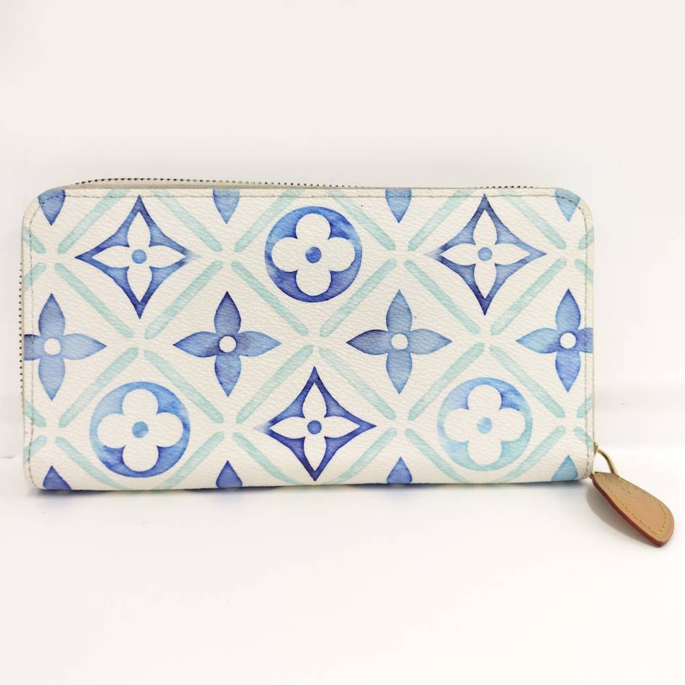 Louis Vuitton Zippy Wallet by the Pool Lagune Monogram Tile — view 3