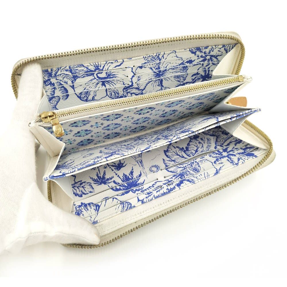 Louis Vuitton Zippy Wallet by the Pool Lagune Monogram Tile — view 2