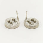 Gucci Earrings Interlocking Silver — view 5