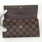 Louis Vuitton Portefeuille Sarah Bifold Wallet Damier Ebene — view 2