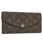 Louis Vuitton Bifold Wallet Portefeuille Sarah Monogram Coquelicot