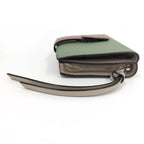 Loewe Compact Zip Wallet Bifold Leather Green — view 5