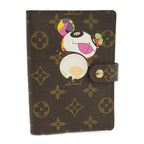 Louis Vuitton Agenda PM Notebook Cover Organizer Monogram Panda