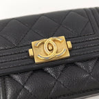 Chanel Wallet Leather Black — view 6