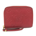 Louis Vuitton Zippy Coin Purse Monogram Empreinte Scarlet