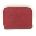 Louis Vuitton Zippy Coin Purse Monogram Empreinte Scarlet — view 3