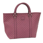 Gucci Tote Micro Guccissima Leather Purple