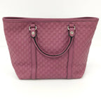 Gucci Tote Micro Guccissima Leather Purple — view 2