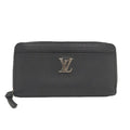 Louis Vuitton Zippy Lockme Wallet Calf Leather Noir
