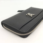 Louis Vuitton Zippy Lockme Wallet Calf Leather Noir — view 6