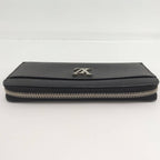 Louis Vuitton Zippy Lockme Wallet Calf Leather Noir — view 5