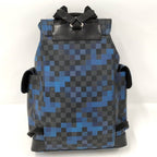 Louis Vuitton Christopher PM Damier Graphite Pixel Backpack — view 2