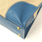 Prada Handbag Canvas Blue — view 3