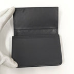 Bottega Veneta Card Case Intrecciato Leather Black — view 2