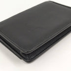 Bottega Veneta Card Case Intrecciato Leather Black — view 4