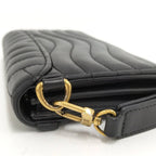 Louis Vuitton Portefeuille Wallet Love Lock Collection Leather Black — view 5