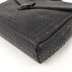 Bottega Veneta Business Bag Intrecciato Leather Black — view 3
