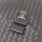 Bottega Veneta Business Bag Intrecciato Leather Black — view 6